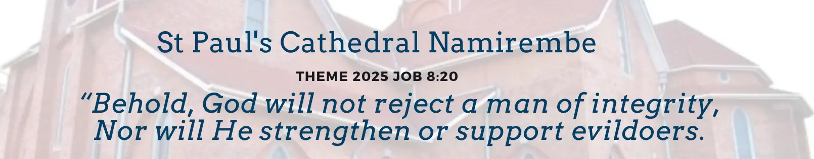 Namirembe Year Theme